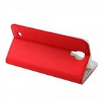 Wholesale Samsung Galaxy S4 Slim Flip Leather Cover (Red)